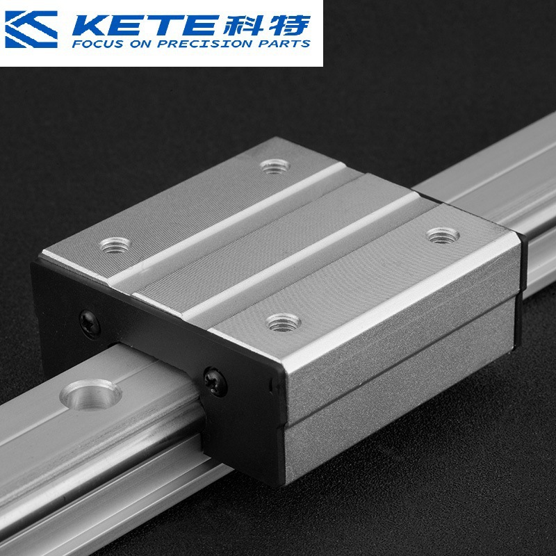 铝合金外置双轴心导轨 方导轨 防灰尘导轨 滚轮直线高精密导轨
