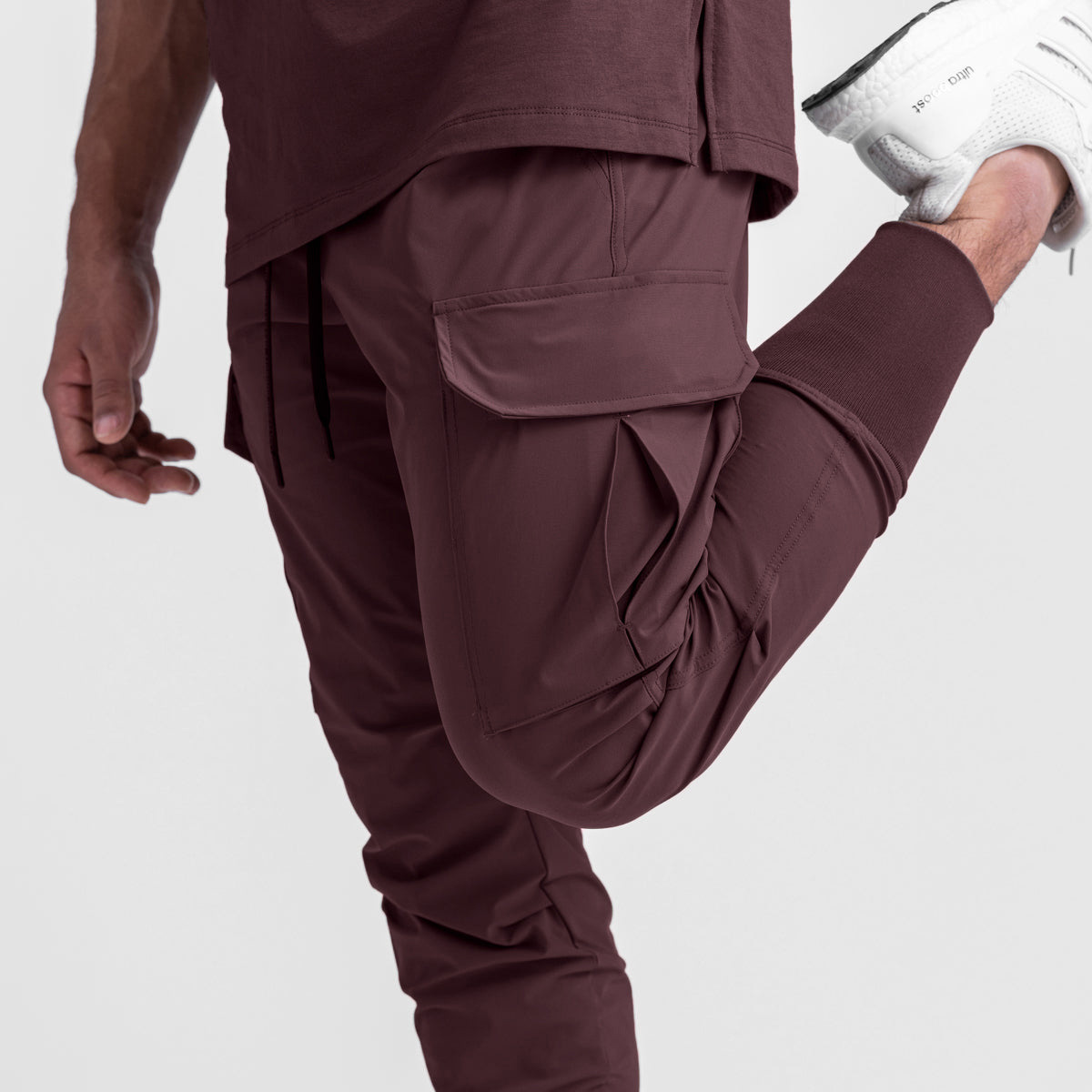 Herren Freizeithose Für Sport Und Training Mit Elastischem Bund_voghion.com