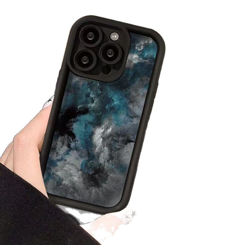 Sky City para iPhone 16pro funda para teléfono móvil Apple 15 anti-caída 14 Europa y América 13promax nuevo 12x