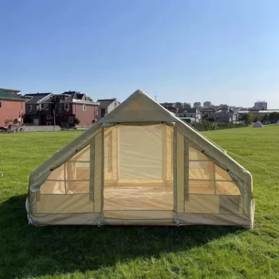 Outdoor Cabin Inflatable Tent Camping Autumn Camping Cotton Cloth Tent Home Waterproof Shade Camp Tent Winter