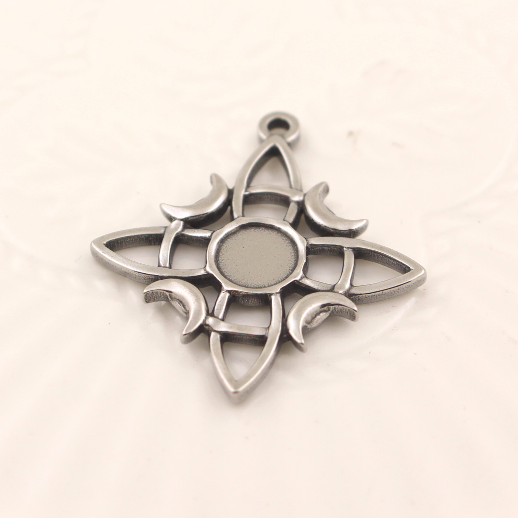 Retro creative design pendant stainless steel