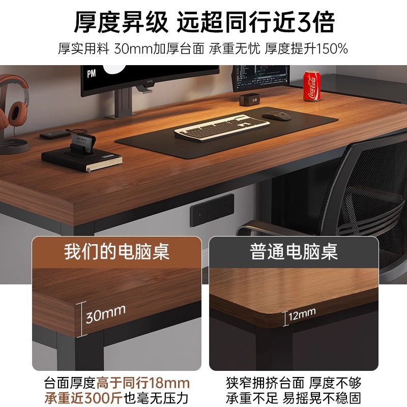 Escritorio de computadora dormitorio escritorio de trabajo doméstico escritorio simple escritorio de escritorio pequeño escritorio de escritorio de escritorio rectangular