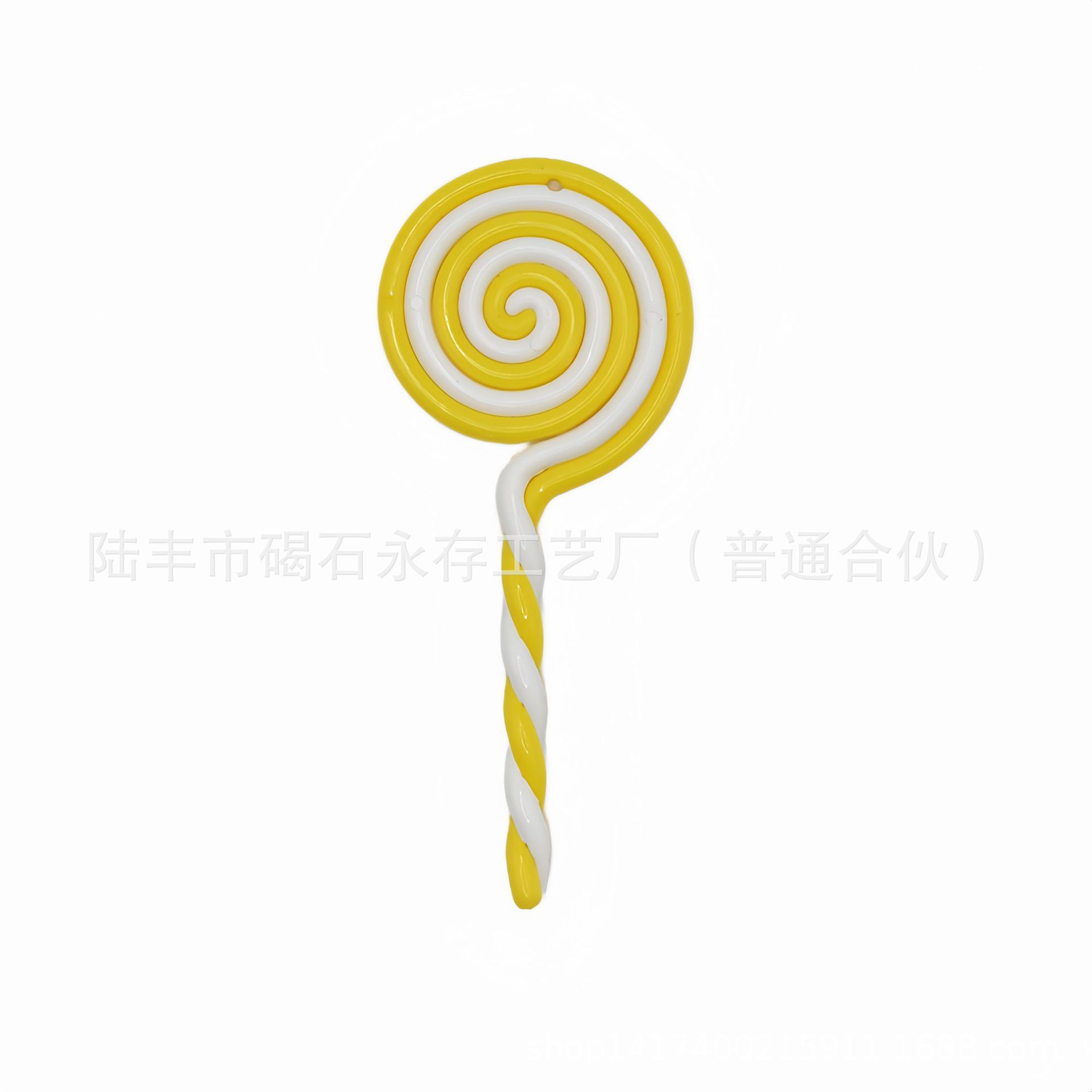 Precio de fábrica en stock acrílico artificial muleta decoración árbol de Navidad pequeña muleta acrílico caramelo colgante traje de Navidad
