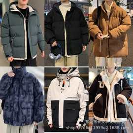 23新款外贸男士棉服men's cotton-padded coat大码棉服清仓尾货