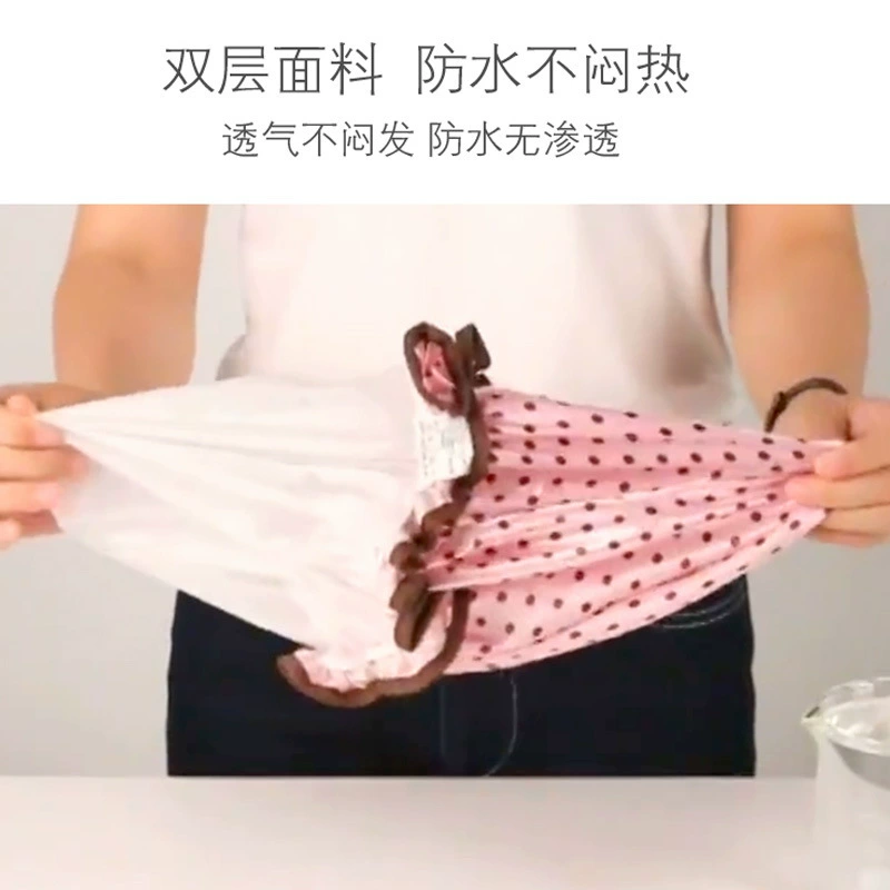 儿里凡 Cute waterproof shower cap, cartoon helmet