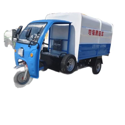 with bin attachment, Elektrik zibil maşınları