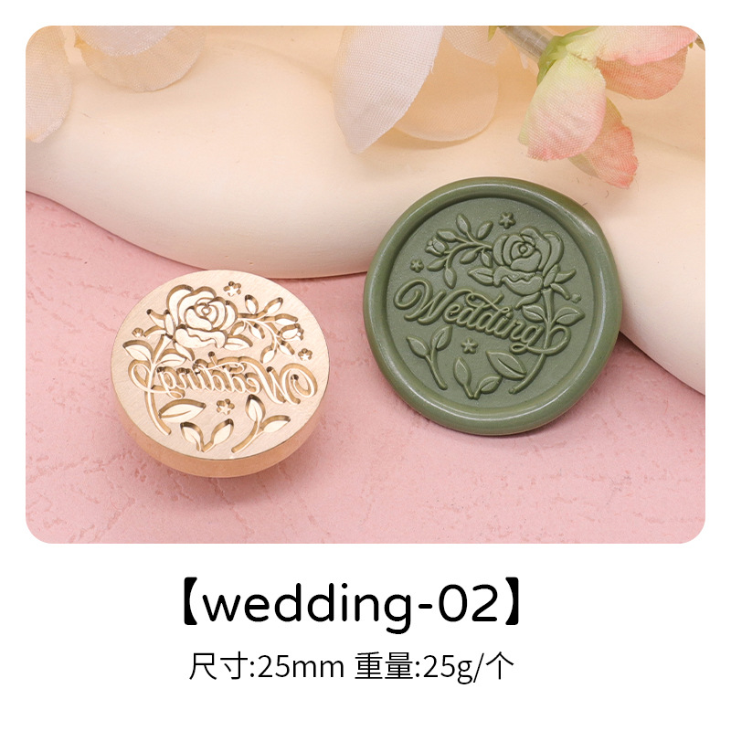 Fuego pintura sello boda serie estudiante diario personalidad creativa sello cera embalaje regalo fuego pintura sello cabeza