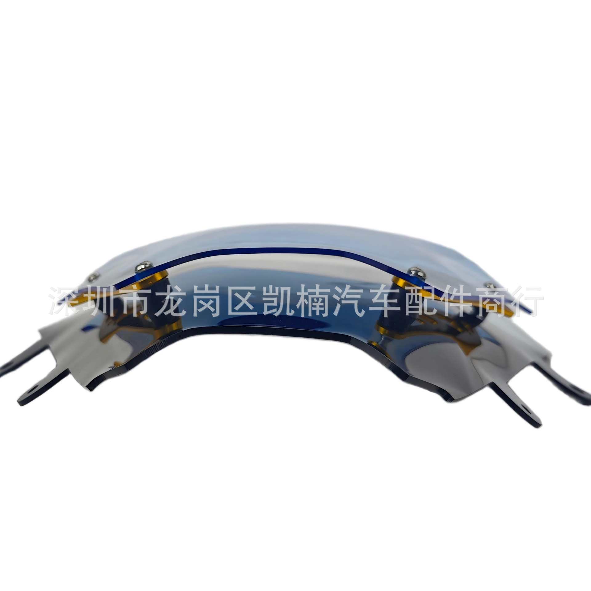 Suitable for Pcx160 25 Models Modified Front Windshield Panel Aluminum Alloy Decorative Windscreen Accessories Cross-Border