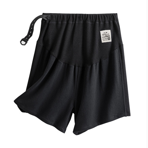  Spring and Summer New Korean Style Loose Casual Large Size Maternity Three-Point Shorts Adjustable Gaiden Maternity Pants