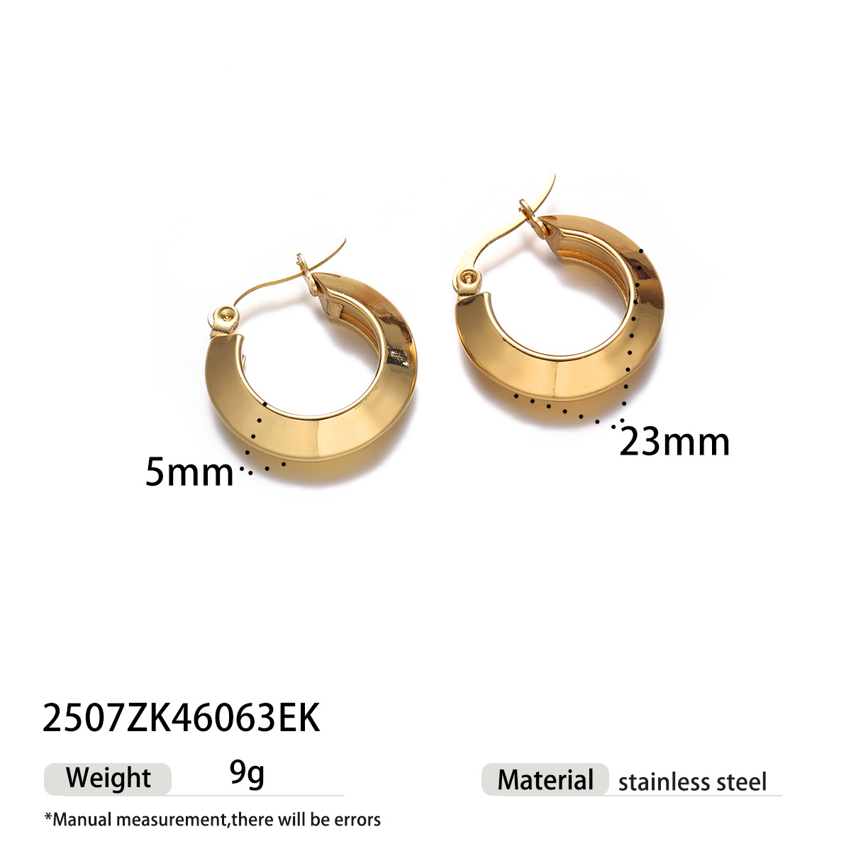 TENA europa y americana pendientes de acero inoxidable lujoso ligero de alto nivel de diseño versátil oro y plata pendientes de doble color joyería explosiva transfronteriza