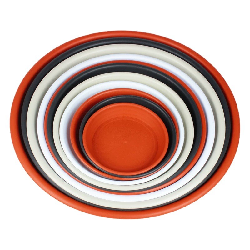 Утолщение цветной пластиковой смолы цветочный горшок