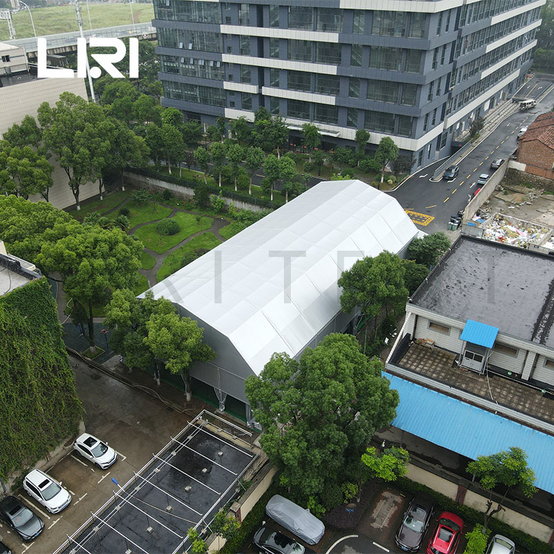 户外铝合金大棚室外篮球场馆顶棚足球羽毛球网球篷房体育帐篷出售