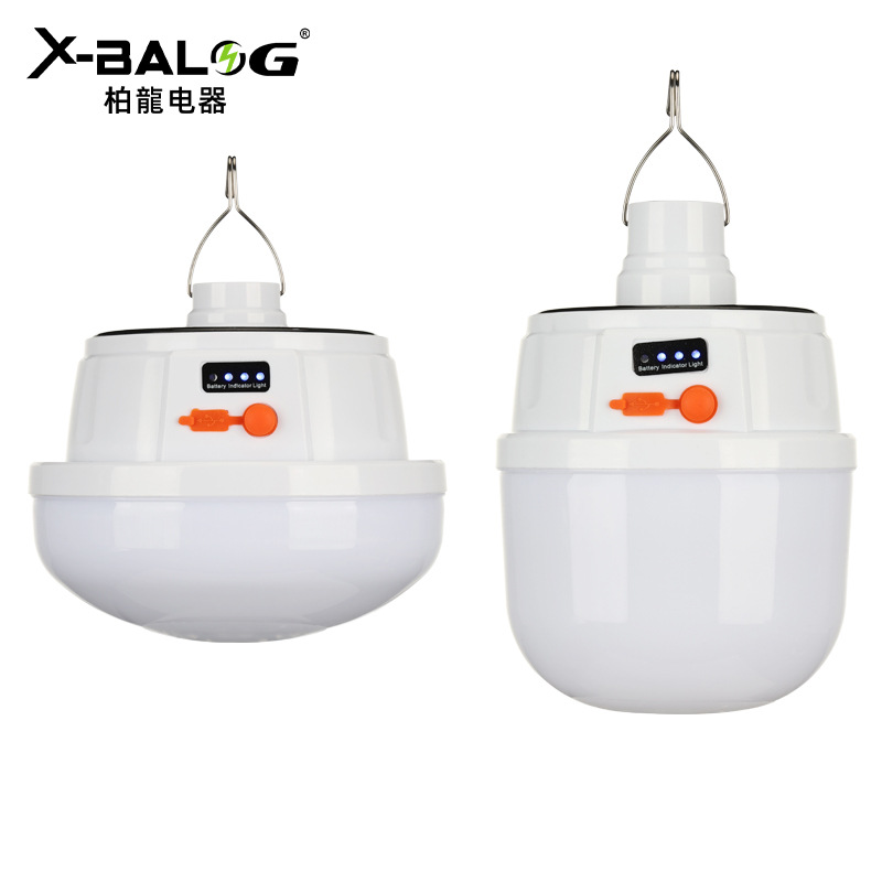 LED bulb solar-powered