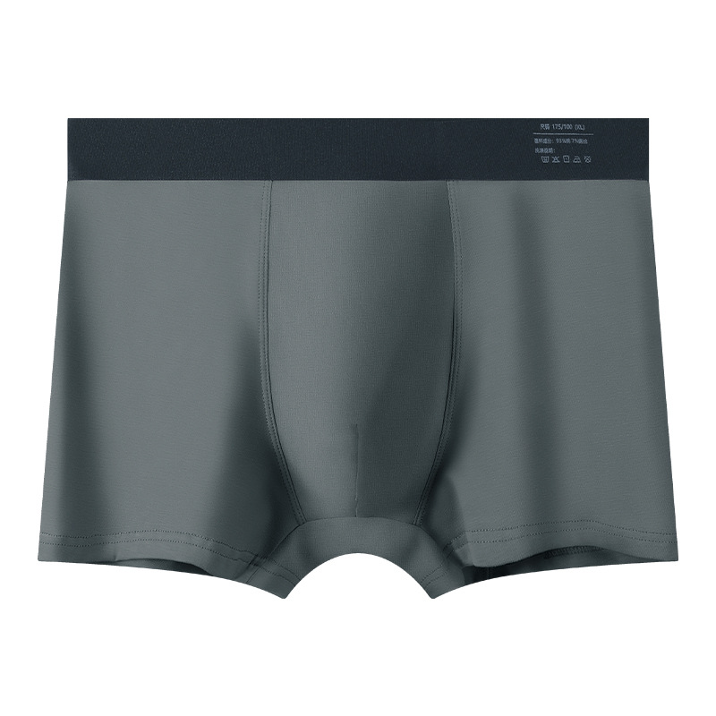 Pantalones íntimas de algodón masculinas de verano transpirables de algodón de clase A cómodas de algodón de color sólido de Xinjiang pantalones cortos de cintura para hombres