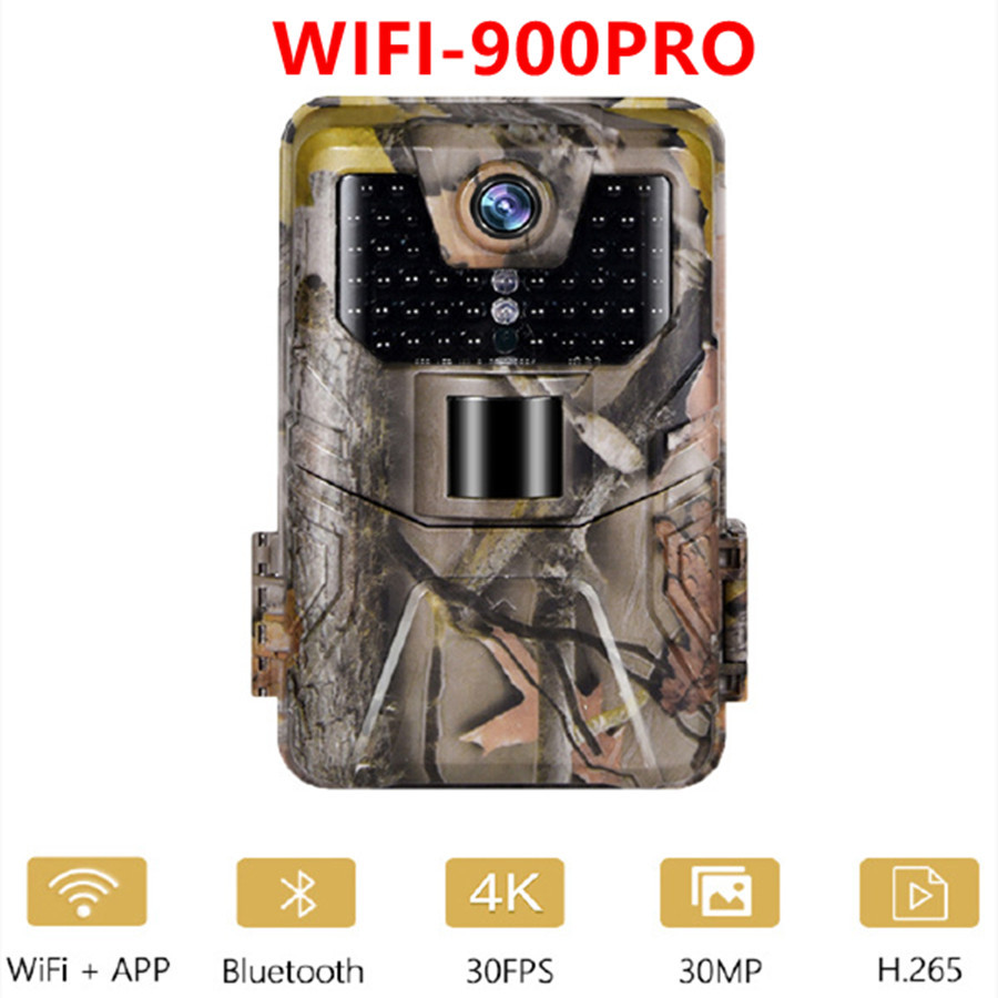 WIFI-900PRO户外4K高清热点蓝牙APP打猎相机红外夜视监控电商爆款