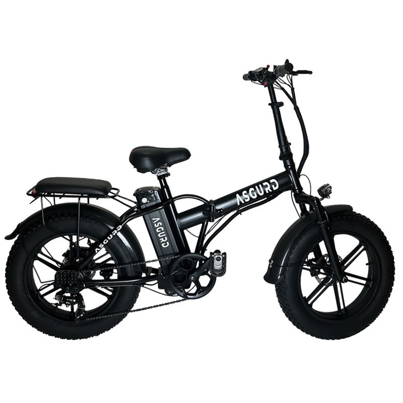 Installation-Free Folding Bicycle 20inch Ultra-Portable Adult Seven-Speed Electric Bicycle New Model Factory Direct Sale