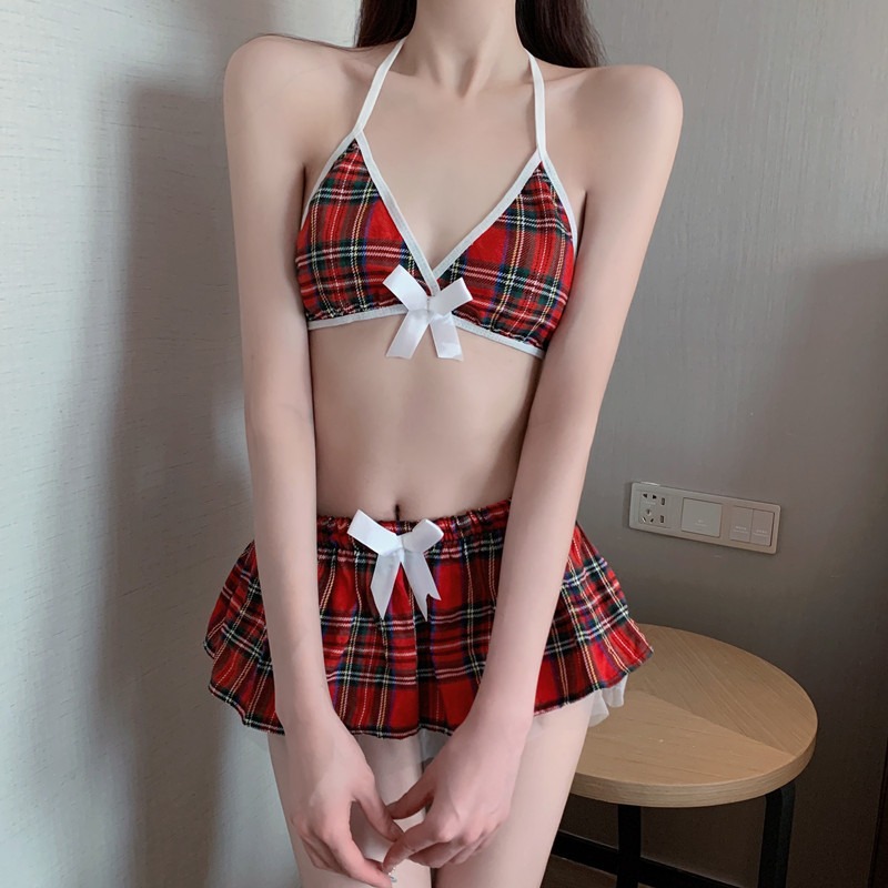 998 브라 미니 스커트 T 바지