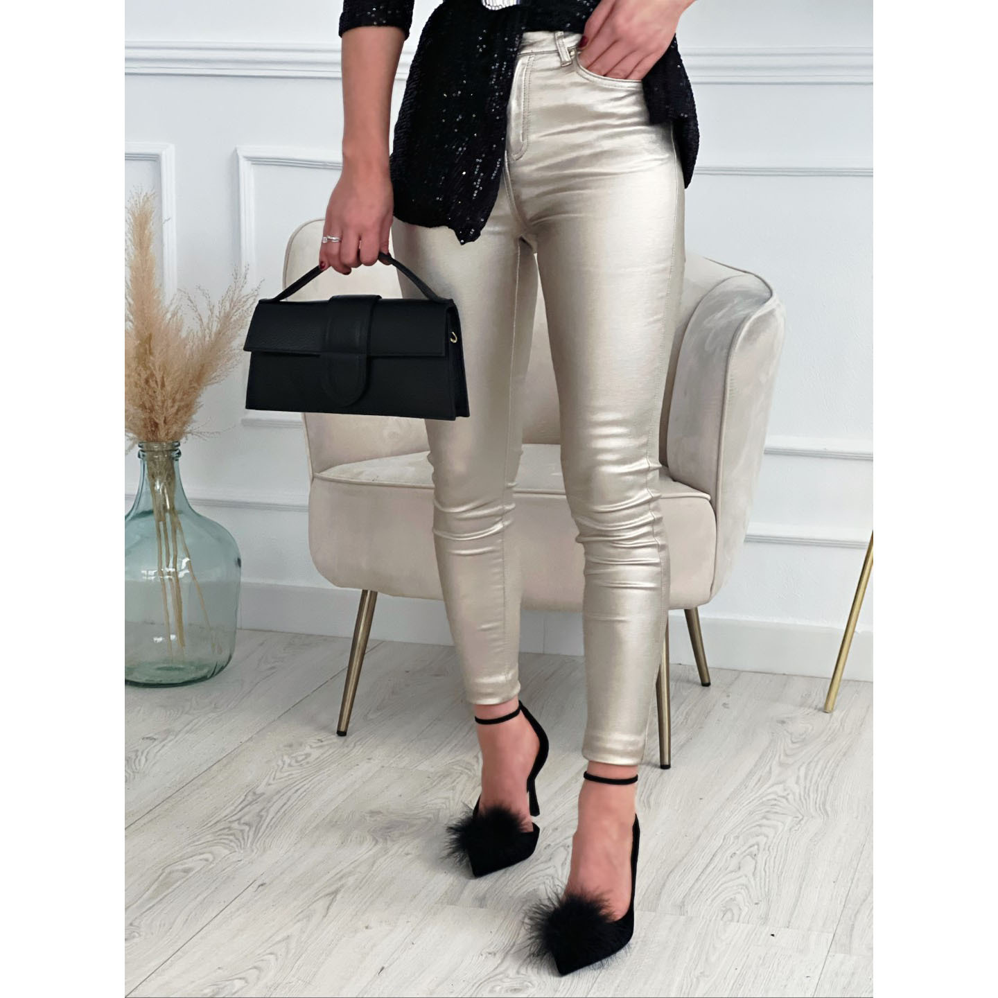 Women's Daily Casual Solid Color Full Length Pocket Casual Pants display picture 4