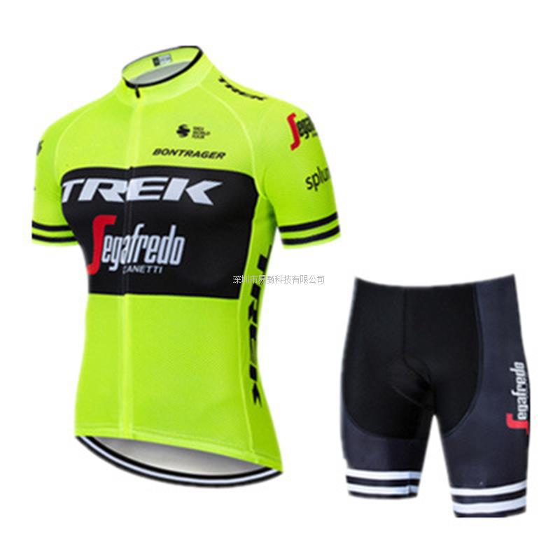 ツール・ド・フランス チームバージョン 半袖 サマーサイクリング ジャージ セット メンズ マウンテンバイク サイクリング タイトフィット 通気性 吸汗性