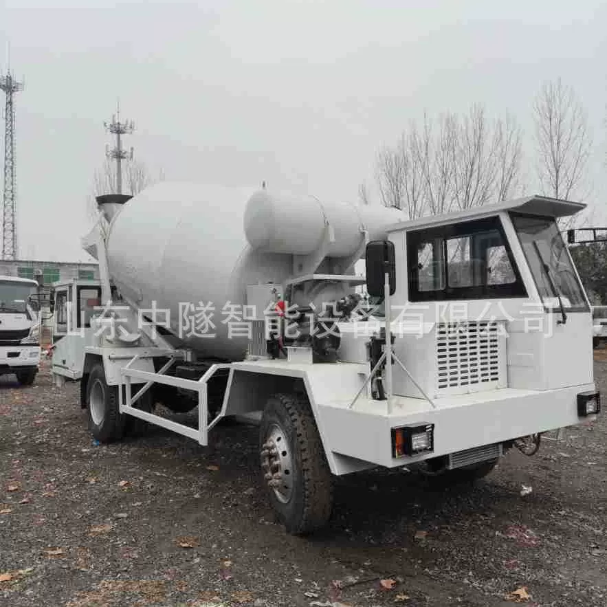 四不像混凝土八方双头搅拌车小型隧道专用全自动水泥搅拌车罐车