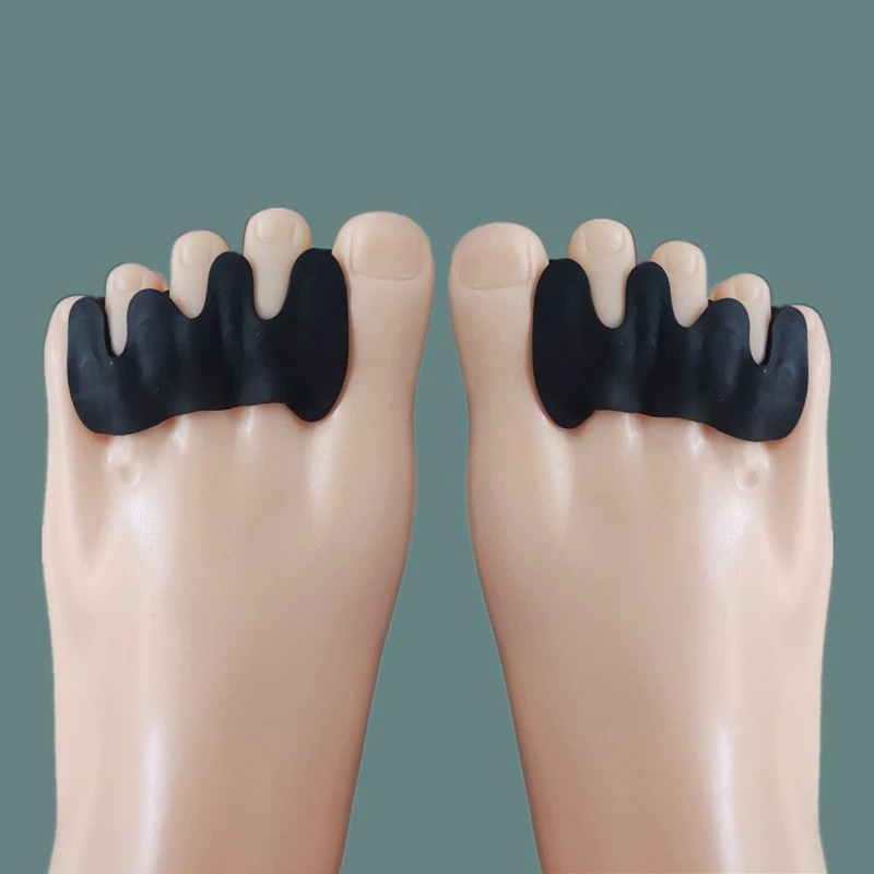 Силиконовый палец с тремя отверстиями для пальцев ног SEBS большой палец перевернутый шпалец шпалер анти-абразивный плексатор для ног