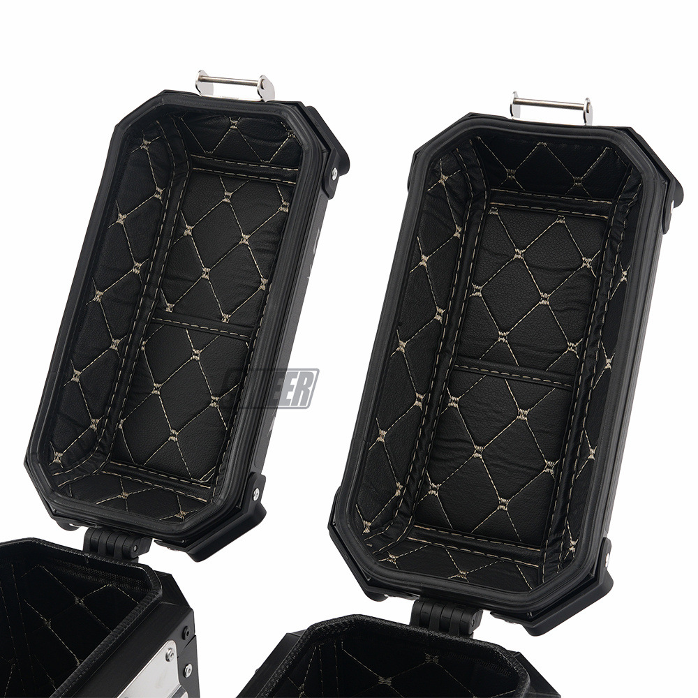 The New 18L Small-Capacity Motorcycle Aluminum Alloy Side Box Is Suitable for the Side Box and Trunk of the Niu Nine Electric Scooter
