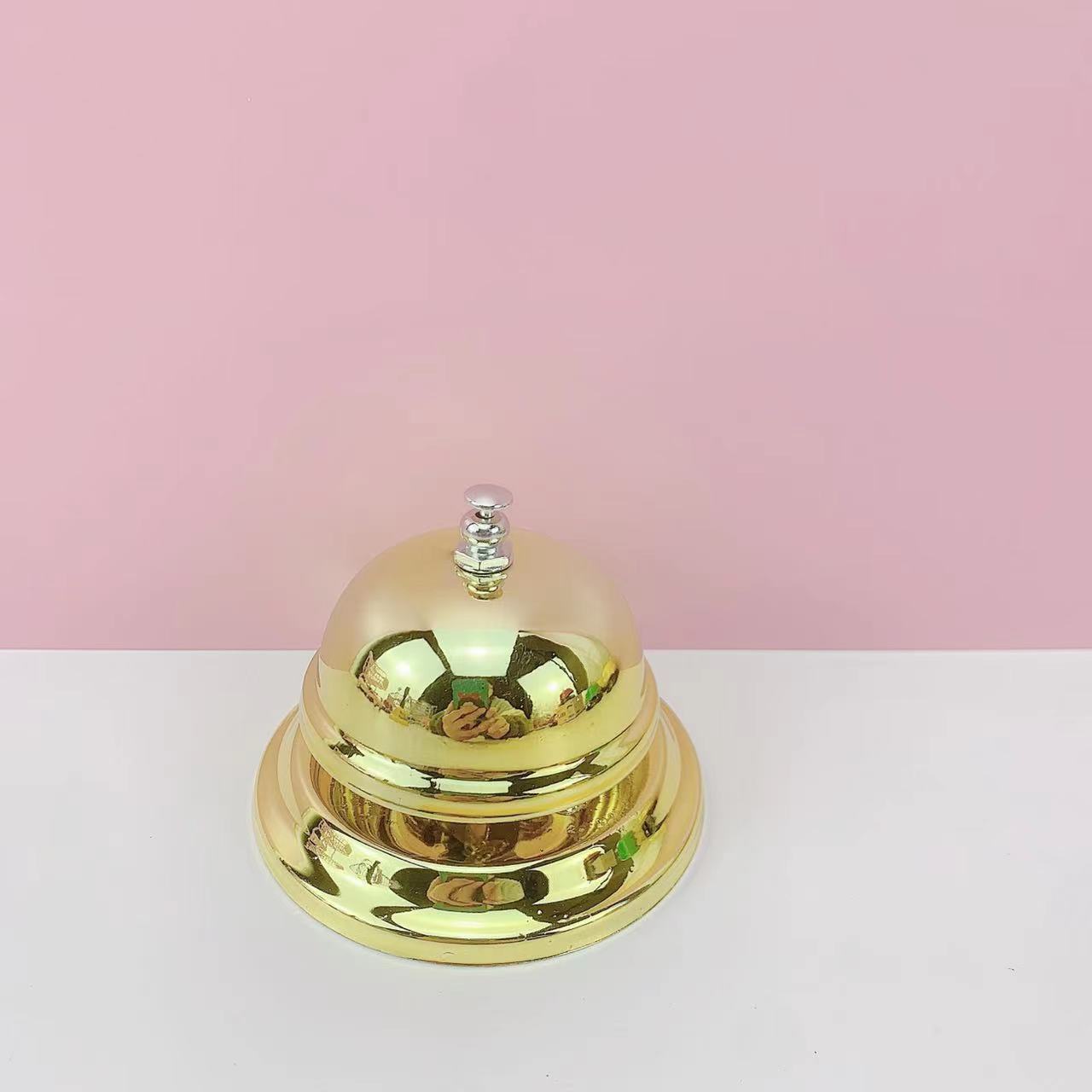 现货上课学生注意力集中提示铃训练铃上餐铃游戏抢答铃全金色按铃