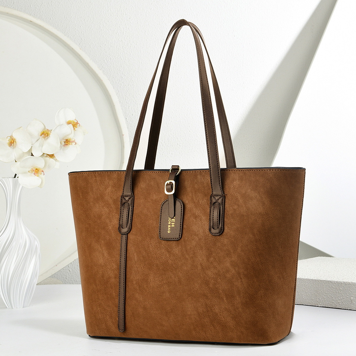 Bolsa de gran capacidad, bolso de hombro simple retro, bolso de mano de viaje casual, bolso de mochila versátil, bolso de mochila