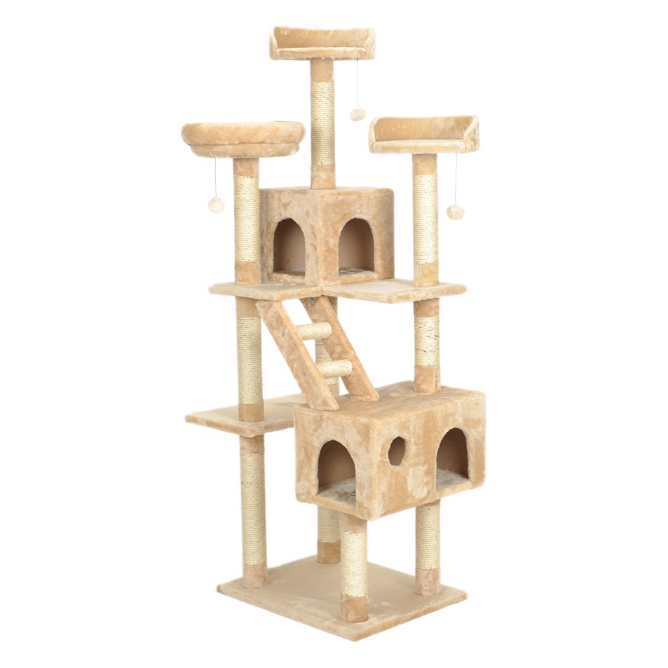 Gato escalada rack gato árbol gato nido gato integrado rascador Super Chase Tianzhu gato suministros de lujo gato estante gato grande estante