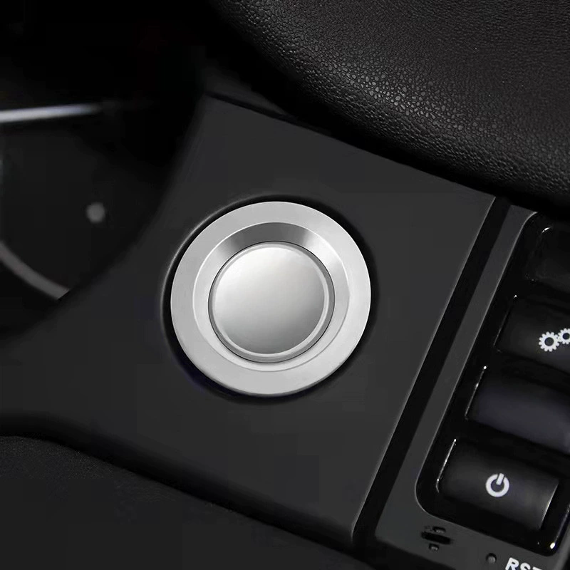 Применяемый Land Rover Aurora новая обнаружение одно касание запуск декоративный круглый Range Range бог странствует зажигание интерьер автомобиля модификация