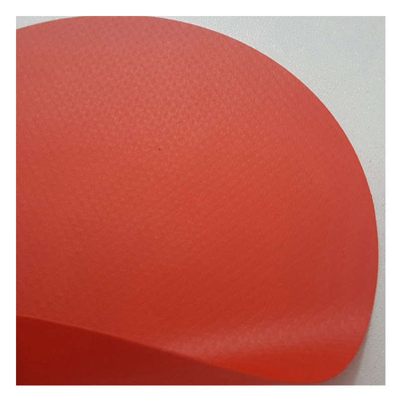 0.38mm红色PVC防化服面料劳保服面料