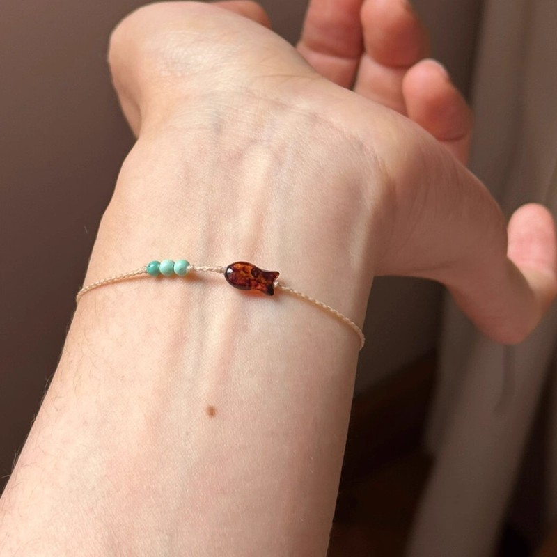 新しい中国風の蓮の星手織りブレスレットニッチ蝶織りブレスレットシンプルなハイエンドアクセサリーブレスレット|undefined