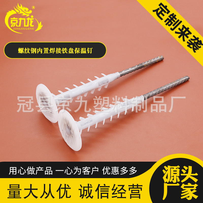 免拆一体板保温板专用保温锚栓内置铁盘高强度锚栓厂家直供现货