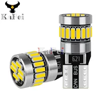 Новый автомобильный светодиодный световой прожектор T10 4014 24SMD декодированный W5W Canbus фонарь