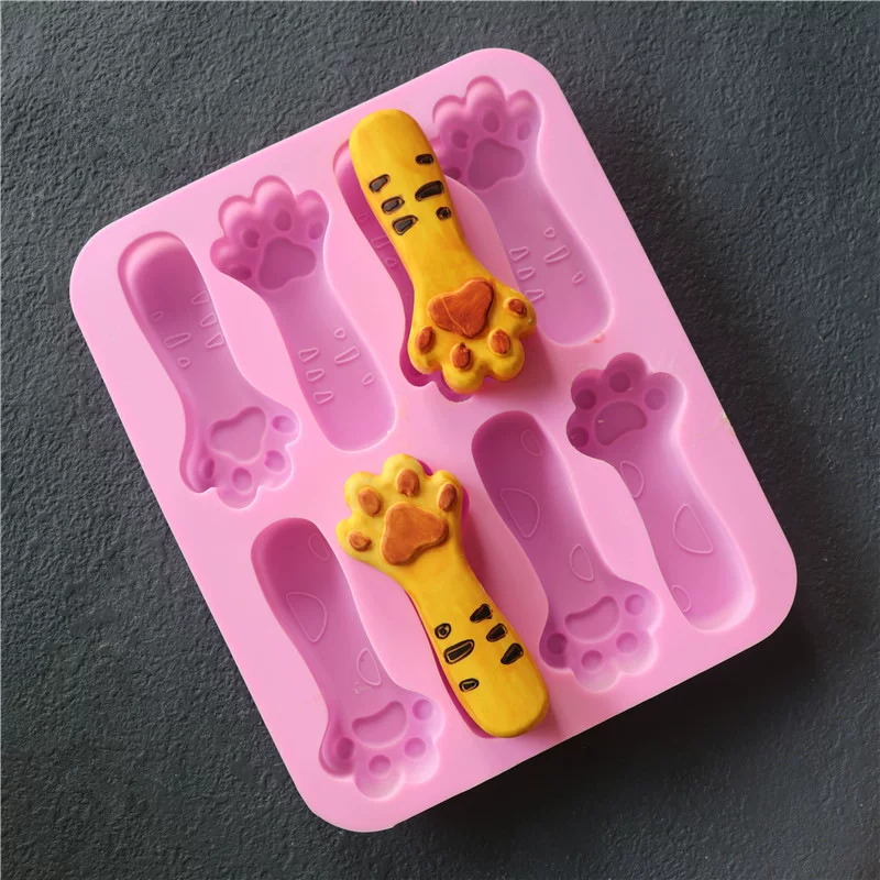 Silicone mold, acrylic silicone teether for supplementary food