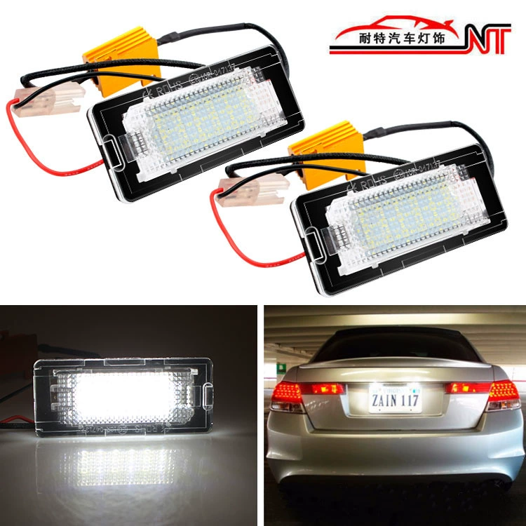 Применимо к Volkswagen Polo 6R Touareg Touan Jetta фонарь номерного знака Passat 3C декодирование светодиодный фонарь номерного знака