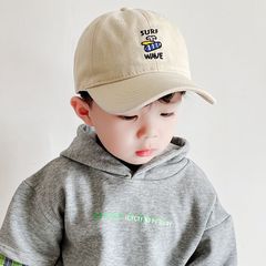 Children's hats spring and autumn unisex trendy adjustable bill caps for girls and boys casual sunshade parent-child baseball caps baby hats
