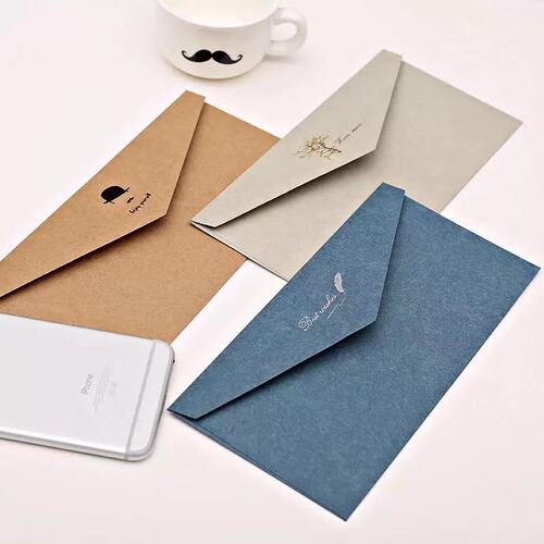 Retro bronzing European simple Western-style invitations greeting cards high-end invitations creative romantic love letters letterhead wholesale