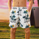 Beach pants men's swimming trunks men's five-point anti-embarrassment quick-drying shorts can be launched loose hot spring beach