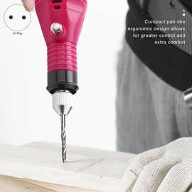 1套 图片色 金属+塑料 AC100-240V 欧规 电动微型雕刻笔 迷你DIY
