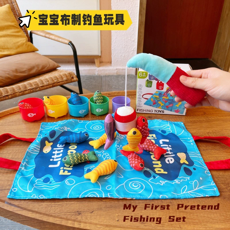 Трансграничный взрыв Монтессори игрушка детская рыбалка игрушка игра волшебная наклейка