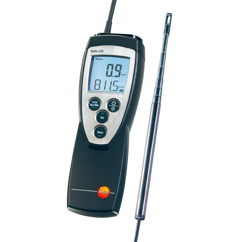 Testo testo425 термальный прибор для измерения скорости ветра, высокоточный ручной измеритель скорости ветра, анемометр