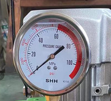 液压表 100mpa油压表 超高压液压电动泵 20*1.5接头 液压表配件