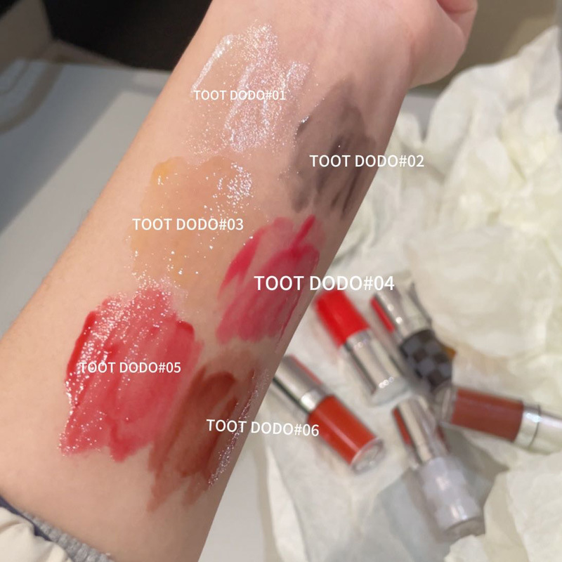 Toot Dodo streamer Star Essence Brillo de labios Hidratante Vidrio Brillo de labios Puro Deseo claro Maquillaje transfronterizo