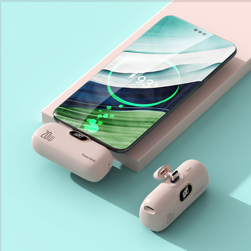 Pink fast charge [Apple head]