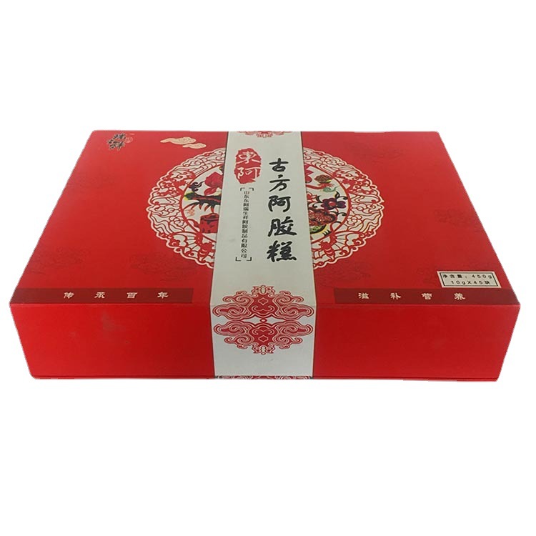 阿胶糕精裱盒系列各种阿胶糕礼品盒来样加工定制