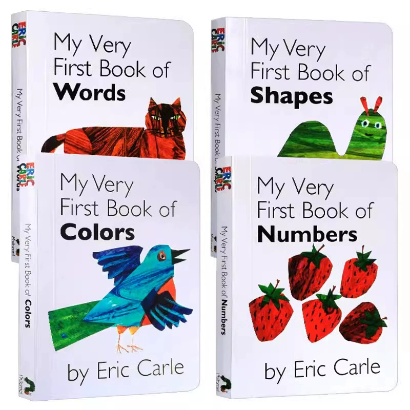 Детская английская книга Эрика Карла My Very First Book of Colors Grandpa