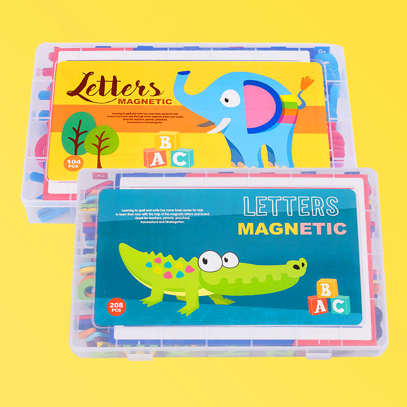 Educativo DE LOS NIÑOS magnético enseñanza ayudas Inglés pegatinas kindergarten bebé Inglés ortografía enseñanza ayudas educación temprana juguetes educativos
