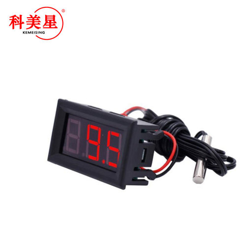 12V electronic temperature counter display digital thermometer fish tank refrigerator water temperature meter thermometer factory direct sale