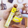 Cartoon acrylic keychain, oil for swimming, cute pendant, bag accessory